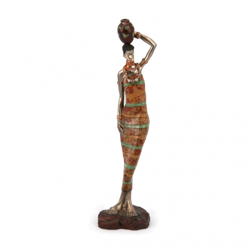 Африканская статуэтка женщины 7177 A 