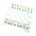 Скляні шахи сувенірні дошка зі скла великі GJ01M Lucky Gamer