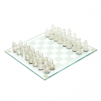 Шахматы стеклянные подарочные GJ03 Lucky Gamer