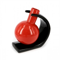 Ваза керамическая красная 002 Decos