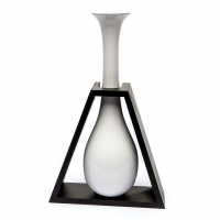 Керамическая ваза белая 09147 Decos