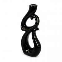 Ваза керамическая черная 83203-2 Decos