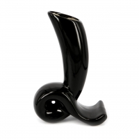 Ваза цветочная черная H008 Decos