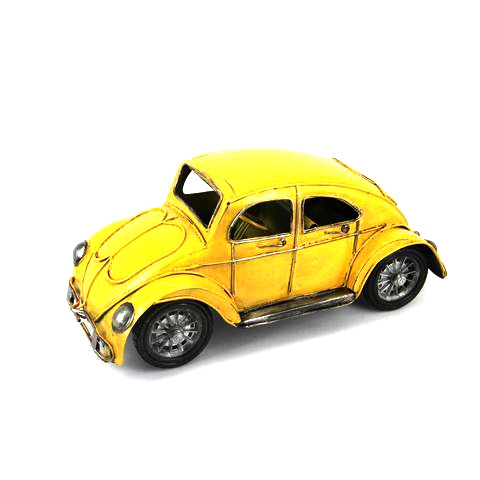 Модель автомобиля Volkswagen Zuk желтый 1811B Decos