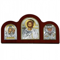 Ікона Триптих EPT3-001XAG Silver Axion