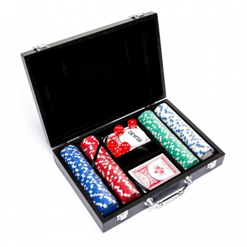 Набір для покеру на 200 фішок з номіналом WS11200N Lucky Gamer