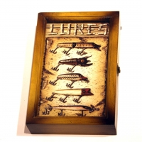 Ключница настенная для ключей рыбака Воблеры 05B-348 Decos