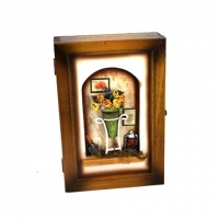 Ключница настенная для дома Цветы 05B-349 C Decos