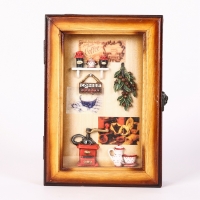 Ключница настенная для дома Кофемолка YX722343 Decos