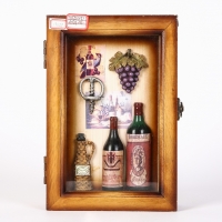 Ключница настенная для дома Винный бар YX722351 Decos