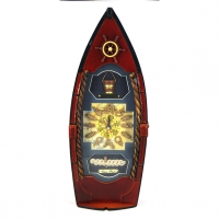 Ключница настенная с часами 0035 A 