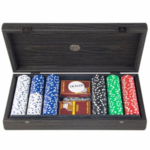 Покерный набор на 300 фишек в эксклюзивном футляре PDE10.300 