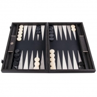 Нарды эксклюзивные серая кожа BDE1ABL Manopoulos Нарды эксклюзивные серая кожа BDE1ABL Manopoulos