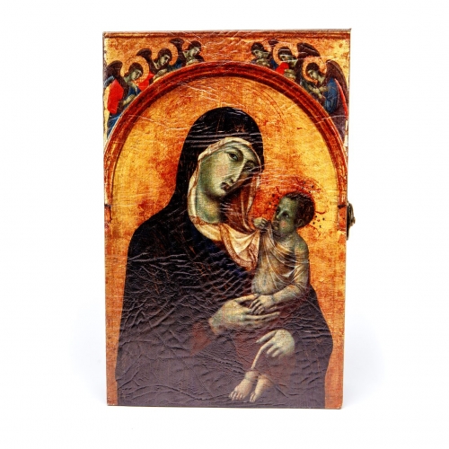 Ключница настенная картина икона Дева Мария и Иисус KSH1737 Decos - фото 1 Darunok.ua Ключница настенная картина икона Дева Мария и Иисус KSH1737 Decos