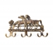 Вешалка настенная дизайнерская Лошади 1903 Brasstico