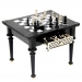 Шахматы сувенирные маленькие металлический столик 0181 Lucky Gamer