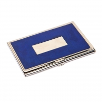 Візитниця металева синя 136-10 А Albero Ode