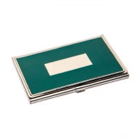 Візитниця металева зелена 136-11 А Albero Ode