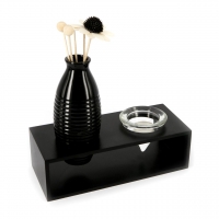 Декоративний свічник і ваза з сухими квітами SD002 Decos