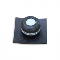 Декоративний підсвічник на одну свічку чорний Y0555 Decos