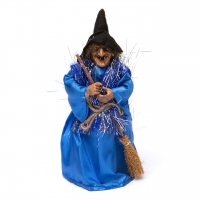 Оберег (баба ежка)  малая №1 (синяя) 