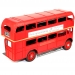 Модель червоного двоповерхового автобуса одна тисяча вісімсот шістьдесят чотири Decos