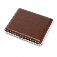 Портсигар кожаный на 18 сигарет 18-7 D. Smoker