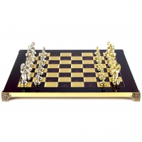 Шахи класичні Стаунтон S34RED Manopoulos