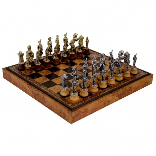 Шахматы эксклюзивные Наполеон 161MW 222MAP Italfama