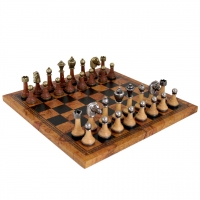 Шахматы элитные Стаунтон 141MW 201MAP Italfama