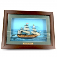 Картина модель корабля HMS Victory F01 Two Captains