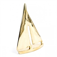 Модель парусної яхти латунна 15х22 см 6389С Two Captains