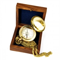 Компас сувенир карманный в шкатулке 8240В Two Captains