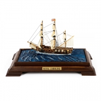 Модель корабля парусник Royal Caroline 15 см G03B Two Captains