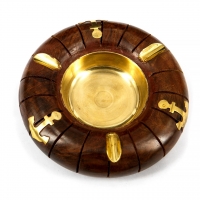 Пепельница настольная морской тематики W208B Two Captains Пепельница настольная морской тематики W208B Two Captains