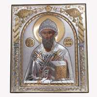 Ікона Святого Спиридона EP514-012XM/P Silver Axion Ікона Святого Спиридона EP514-012XM/P Silver Axion