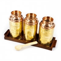 Банки для сыпучих продуктов емкости для чая, кофе, сахара диаметр 6,5 см 6363 Two Captains