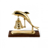 Колокольчик рында звонок настольный Дельфин 4677А Two Captains Колокольчик рында звонок настольный Дельфин 4677А Two Captains