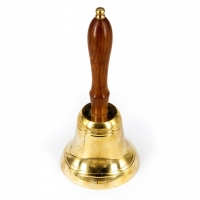 Колокольчик на 1-й звонок 6123B 10см диаметр Two Captains Колокольчик на 1-й звонок 6123B 10см диаметр Two Captains