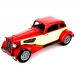 Модель ретро автомобіля червона CJ110503R Decos