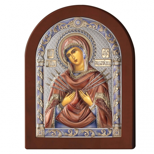 Ікона Семистрільна Божої Матері 84122 4LCOL Valenti