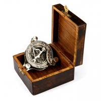 Солнечные часы с компасом подарочные NI232A/N Two Captains