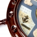 Часы с морской тематикой в виде штурвала 009KB Two Captains