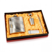 Набір фляга з нержавіючої сталі і аксесуари F129 