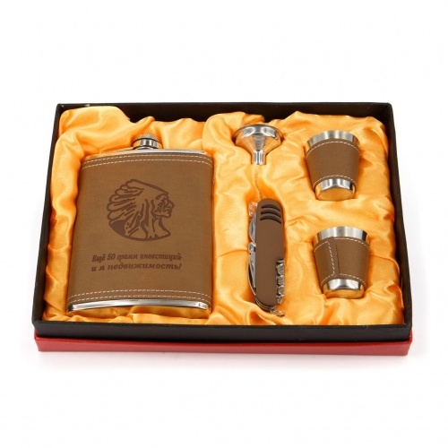Подарочная Фляга для алкоголя 8 oz T006 Hip Flask - фото 1 Darunok.ua Подарочная Фляга для алкоголя 8 oz T006 Hip Flask