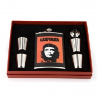 Набір фляга для алкоголю і чарки 4 шт воронка T010 Hip Flask