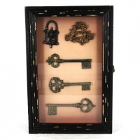 Ключница настенная Ключи черная 59461C-1 Decos
