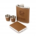 Фляга для спиртного ручка чарки 2 шт портсигар A107 Hip Flask