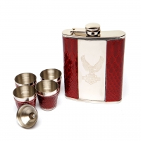 Подарункова Фляга для алкоголю і чарки A117 Hip Flask
