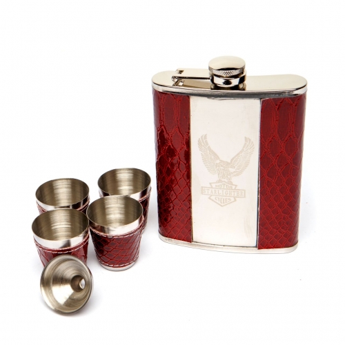 Подарочная Фляга для алкоголя и рюмки A117 Hip Flask - фото 1 Darunok.ua Подарочная Фляга для алкоголя и рюмки A117 Hip Flask